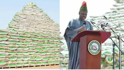 Man Laments As Ogun State Governor Commissions Fake Rice (Photos)