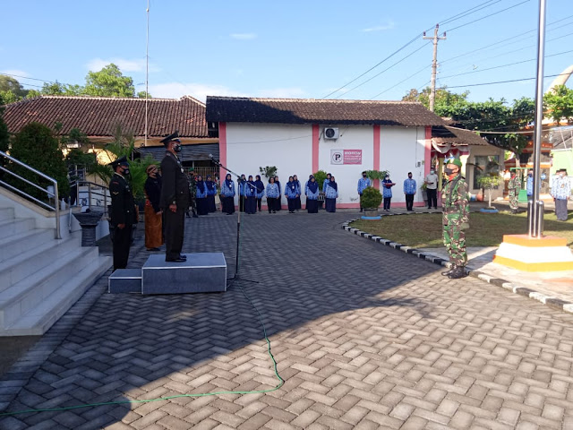 Meski Peserta Terbatas, Upacara HUT RI Ke-75 di Kedawung Berlangsung Khidmat