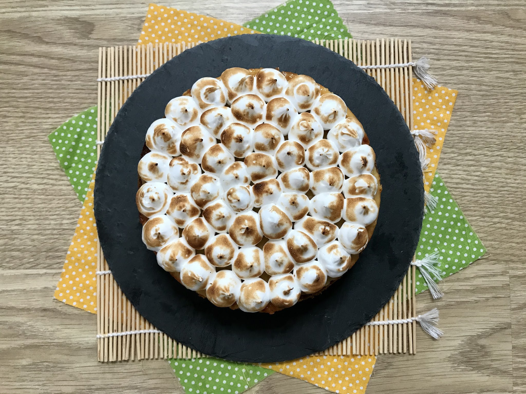 Tarta de limón o Lemon Pie. Receta para AirFryer y Horno