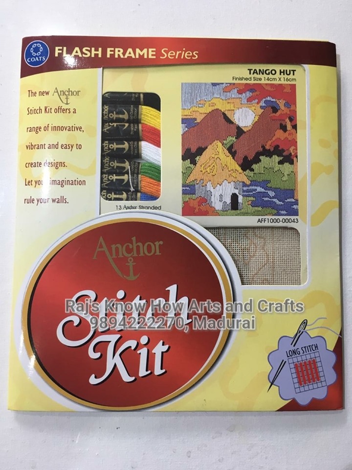 Art and Craft Shop in Madurai Anchor Stitch Kit