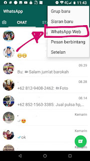Cara Menggunakan Whatsapp Web Di Android Dan iOS