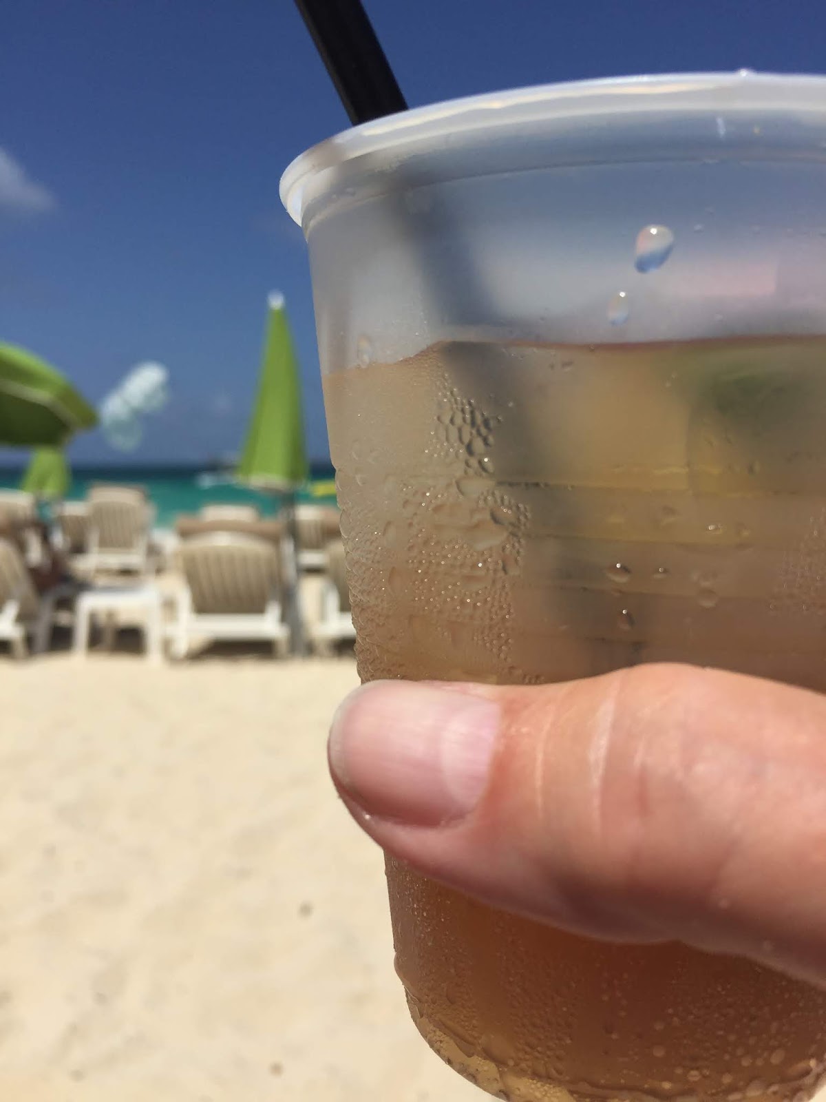 Deb's Days Bikini Beach Bar on Orient Beach, St. Maarten