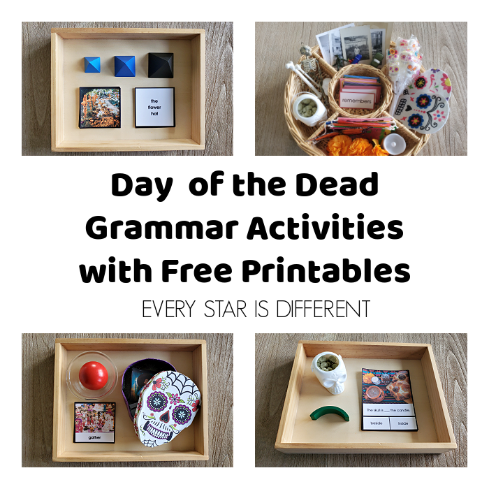 Day of the Dead Grammar Activities with FREE Printables