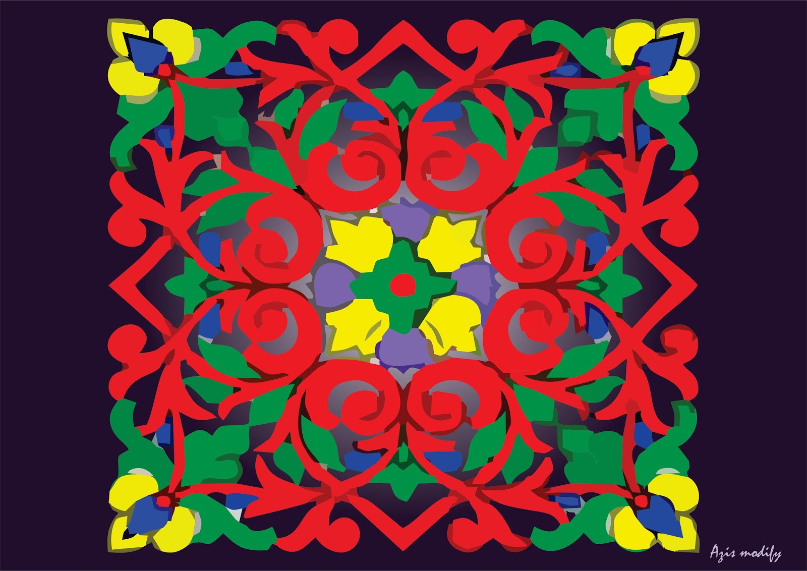 Gambar Pola Ragam Hias Menyudut Gambar Pola Ragam Hias Menyudut