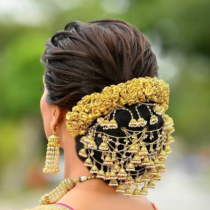 Bridal hair jewellery