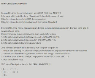 teks catatan virus wannacry teks catatan virus wannacry