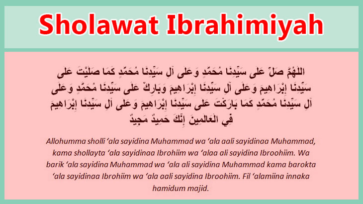 Bacaan Sholawat Ibrahimiyah Arab Latin Dan Terjemahannya Fiqih Muslim