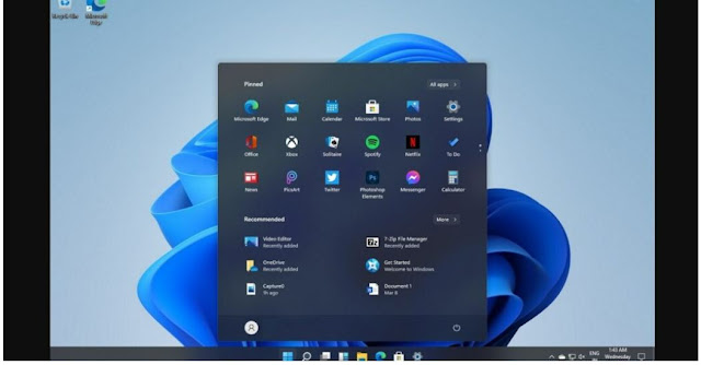 New display setting on Windows 11