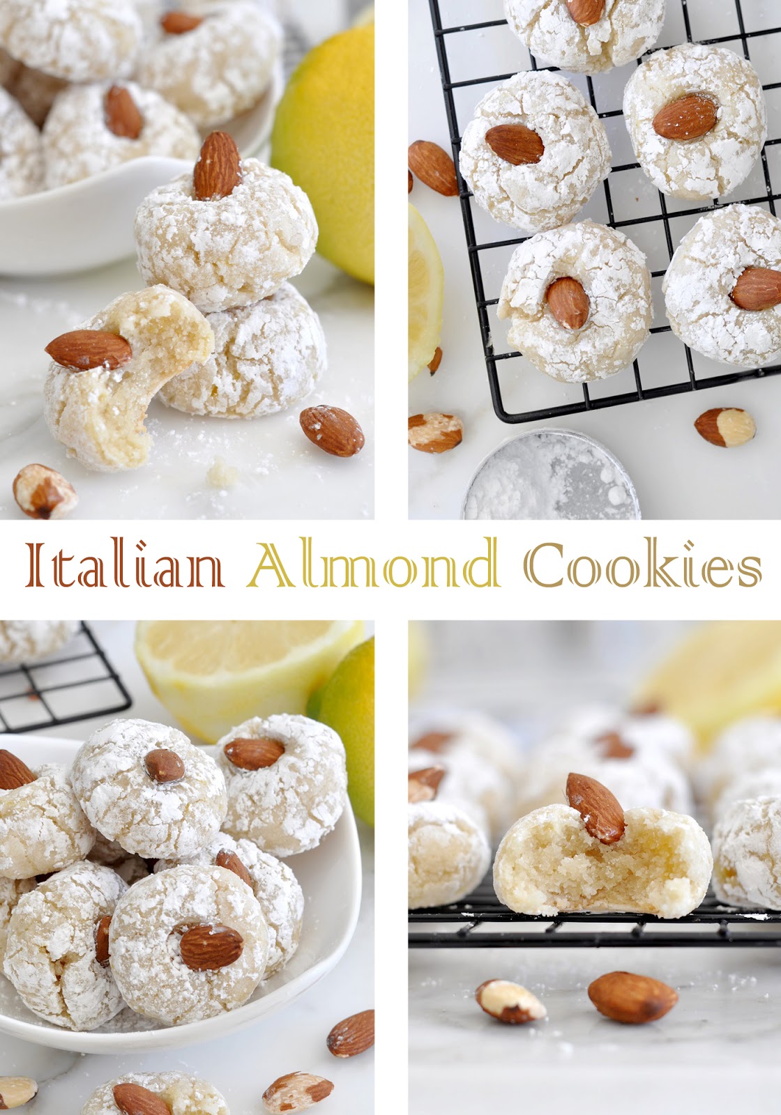 Italian Almond Cookies - Very Best of Christmas