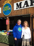 Dave at the Farmer's Market with Mary Lou