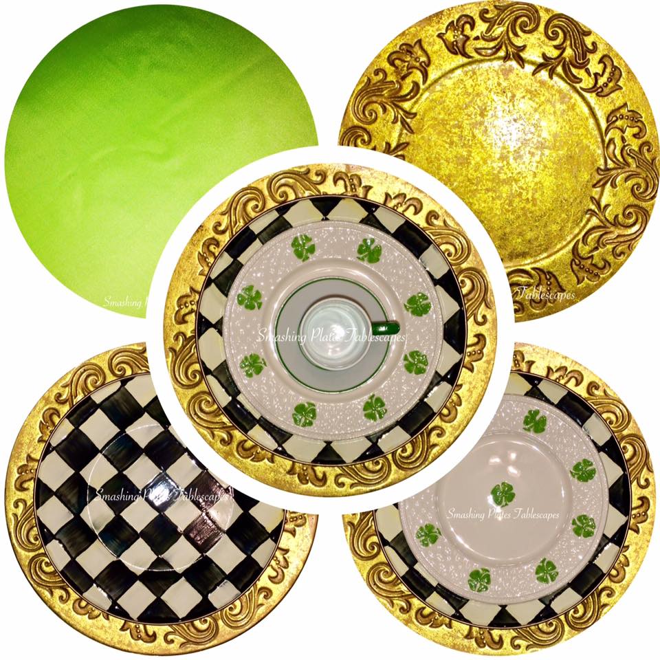 Smashing Plates Tablescapes Happy Shamrock Day