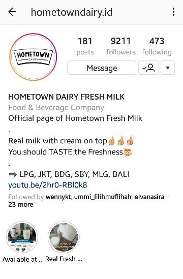 Tips Hidup Sehat Bersama Susu Home Town Dairy