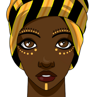 aesthetic black girl cartoon pfp