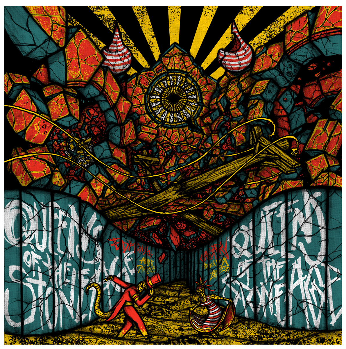 INSIDE THE ROCK POSTER FRAME BLOG Queens of the Stone Age Brad Klausen