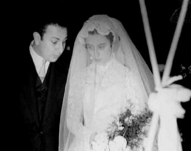 أنتيكا: 7 صور نادرة من زفاف فيروز وعاصي الرحباني