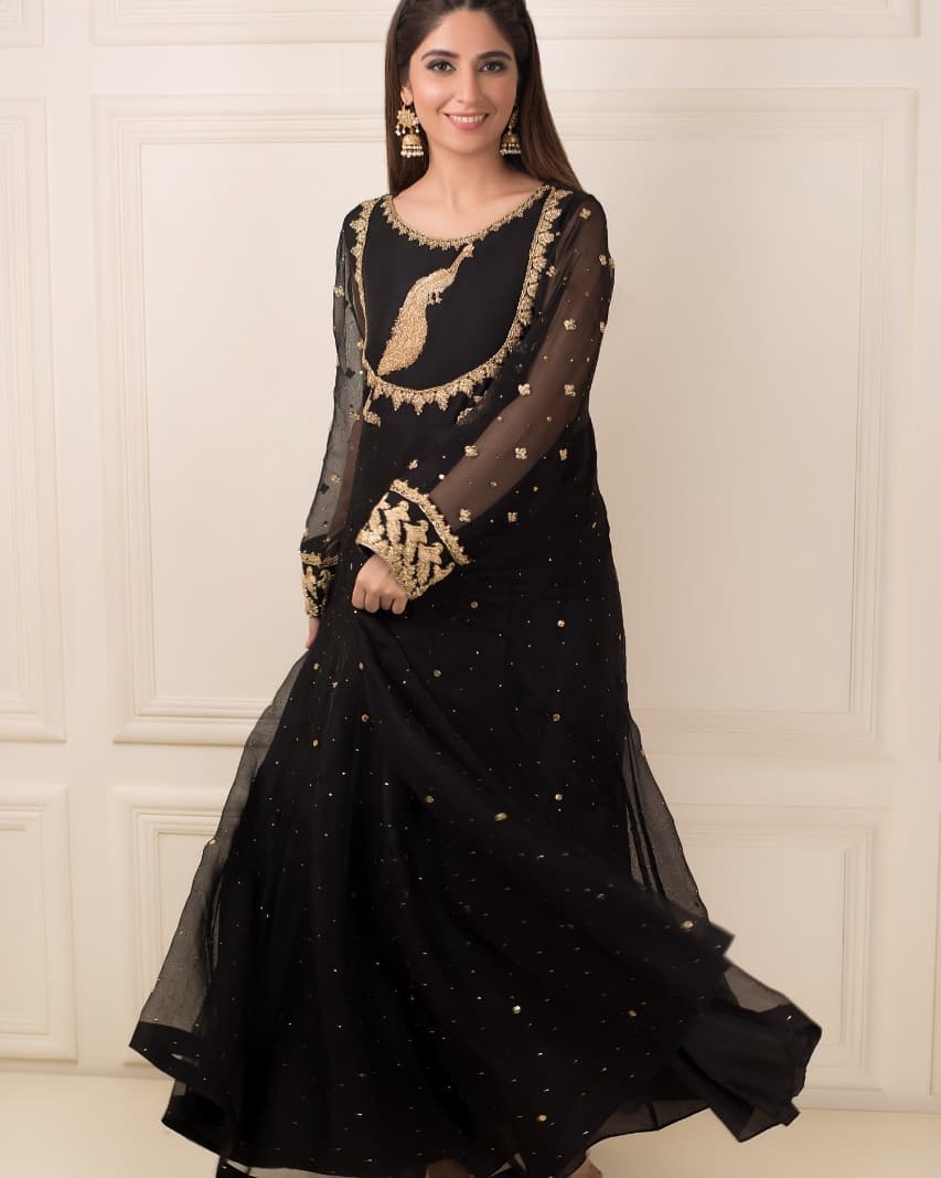 Agha Noor Party Wear Bridal Kurti Collection Sale 2024 with Price