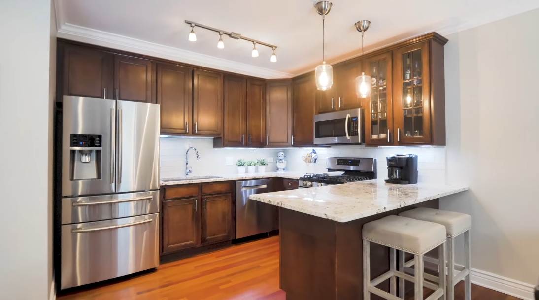 17 Photos vs. 1744 W Henderson St #1, Chicago Interior Design Condo Tour