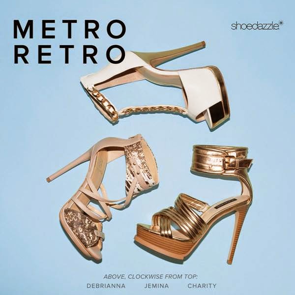 ShoeDazzle 'Metro Retro' Spring/Summer 2014 Campaign