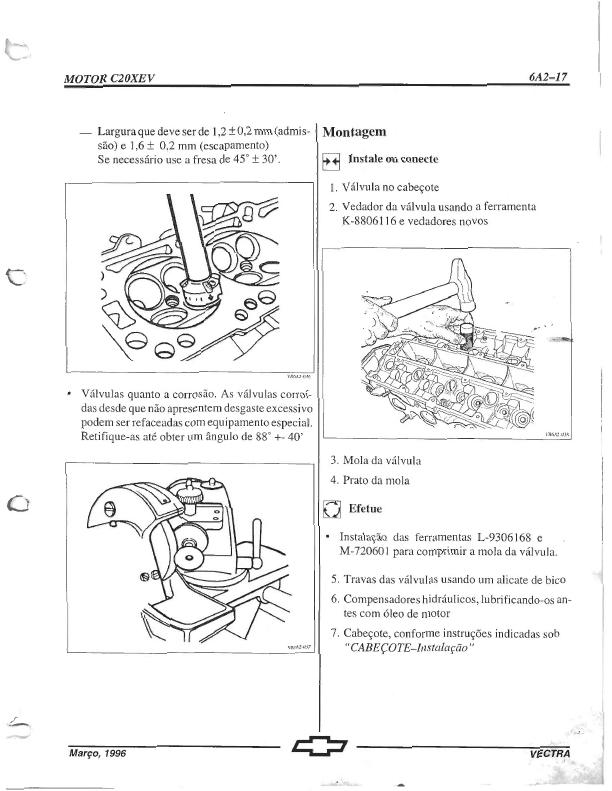 MANUAIS DO PROPRIETÁRIO GRÁTIS: MANUAL DE REPARAÇÃO DO VECTRA 2001