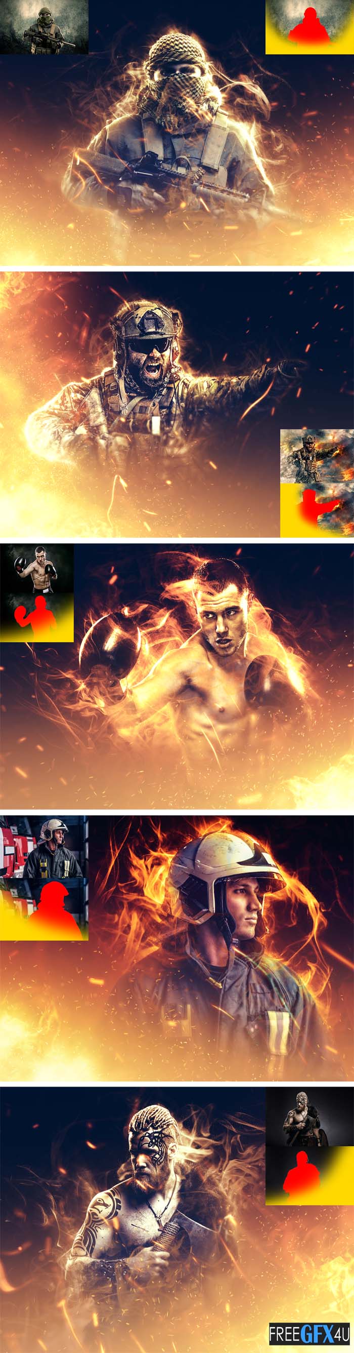 Graphicriver - Rage Photoshop Action For CS6+ Rage Photoshop Action For CS6+