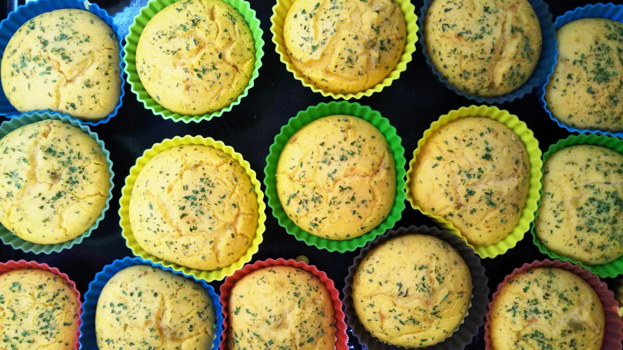 Mamatouille dairyfree and glutenfree savoury salsayogurt muffins