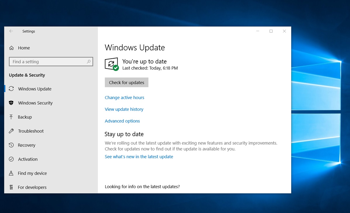 Windows 10 Update Terbaru newstempo