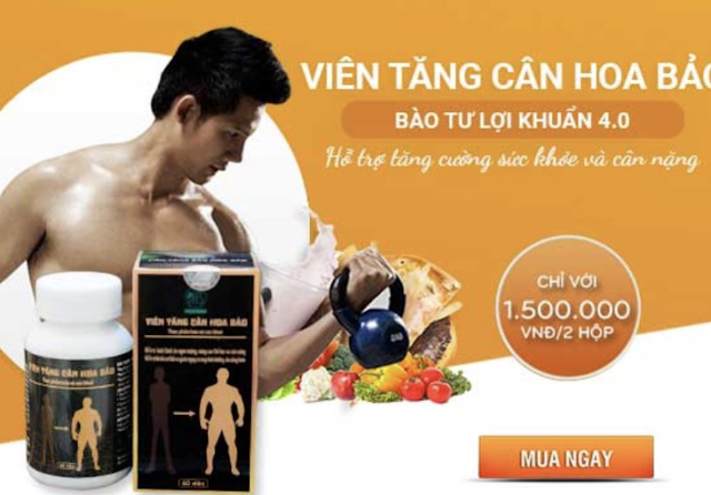 vien uong tang can hoa bao gia bao nhieu