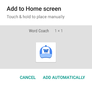  word coach game homescreen icon