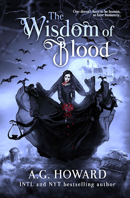 {Excerpt+Giveaway} THE WISDOM OF BLOOD by A.G. Howard @aghowardwrites @RockstarBkTours