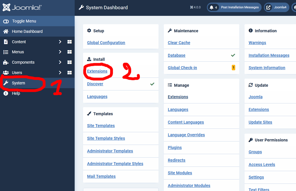  How To Change Template In Joomla 4 Free Template Joomla 5