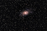 Astrofotografie M33 Spiralgalaxie Dreiecksgalaxie