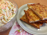 Kunkkupannari ja coleslaw