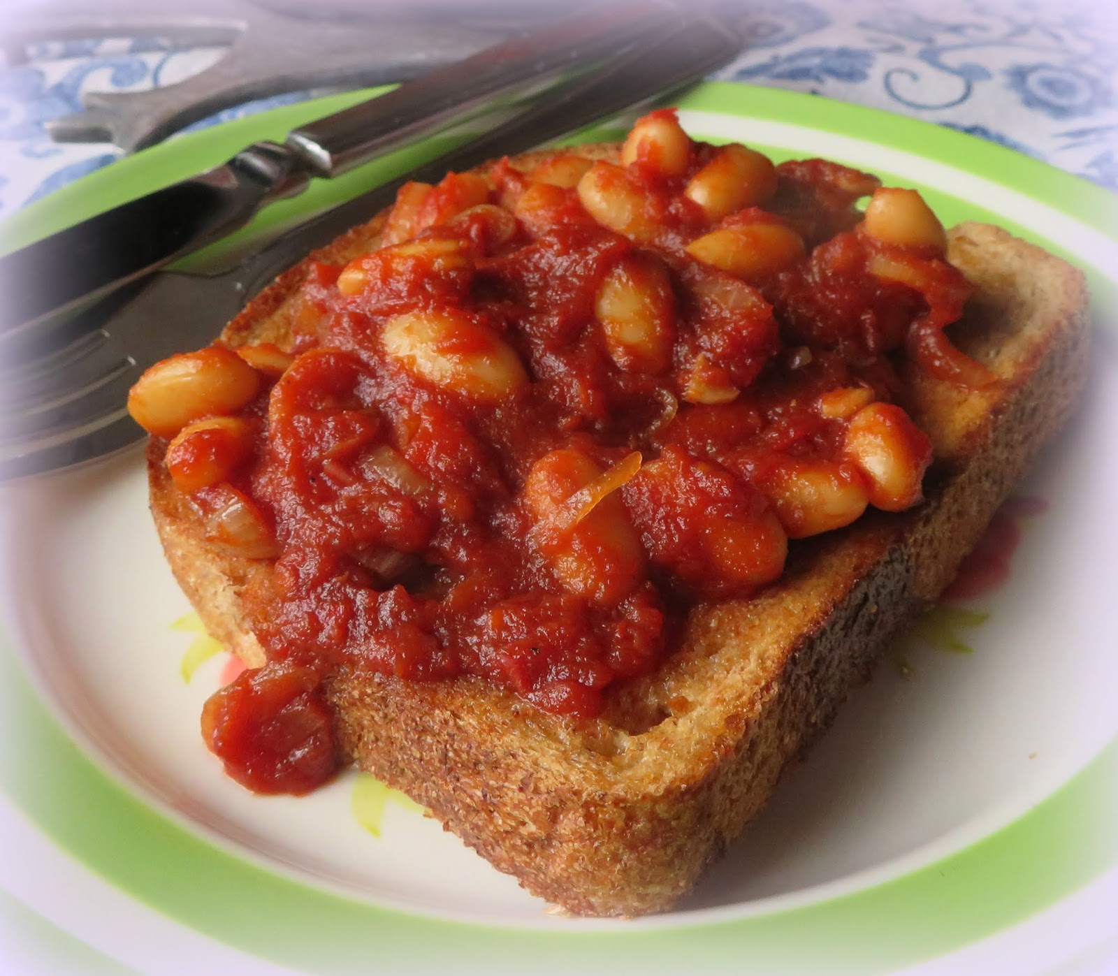 Maple Baked Beans on Toast The English Kitchen