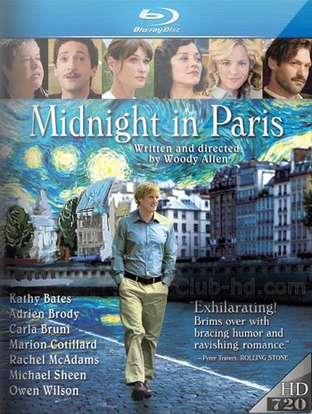 Midnight in Paris (2011) 720p Dual Latino-Ingles [Subt. Esp-Ing] (Comedia. Romance)