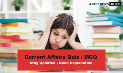 Daily Current Affairs MCQ - 21st & 22nd September 2017 Daily Current Affairs MCQ - 21st & 22nd September 2017