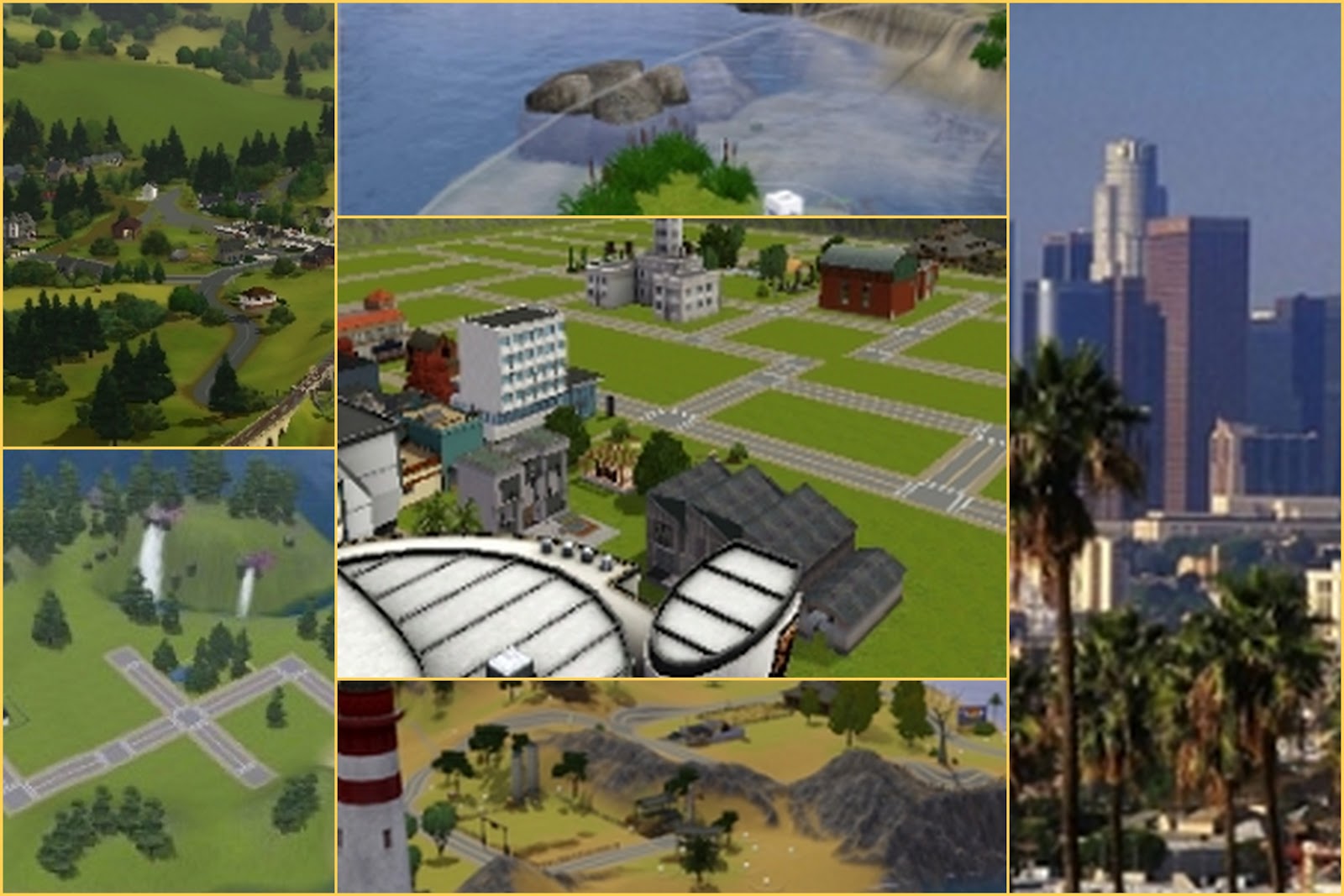 Игра - дело серьезное: Городки и участки Sims 3