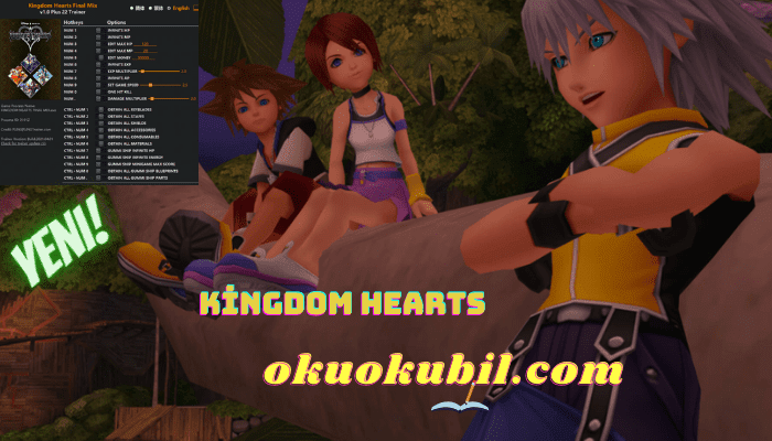 Kingdom Hearts Final Mix v1.0 Oyun Hızı + 22 Trainer Hilesi İndir PC