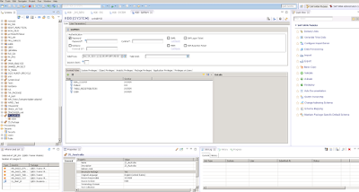 SAP HANA Structural Packages in SAP HANA Studio.