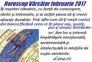 Horoscop  februarie 2017 Varsator