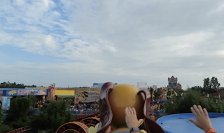 Slinky Dog Dash Above Toy Story Land Disney World