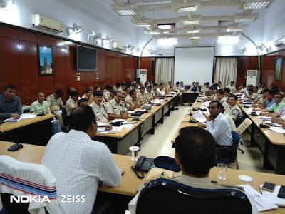 गया में ईद-उल-जोहा (बकरीद) की प्रशासनिक तैयारी, anj news media, Gaya DM- SSP Combined Meeting 