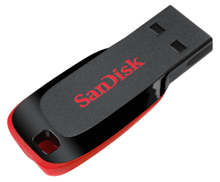 64GB Sandisk Cruzer Blade USB Flash Drive (SDCZ50-064G-A46)