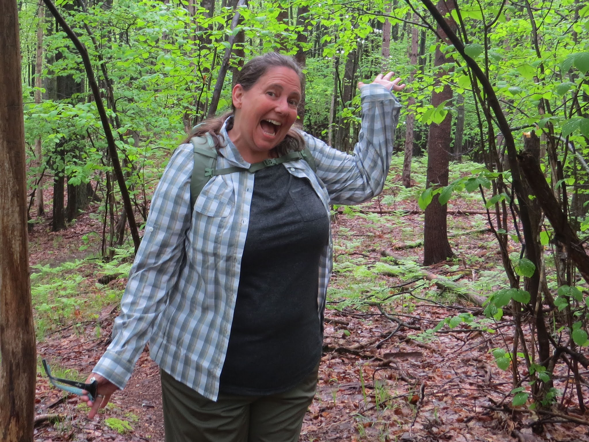 funny hiker