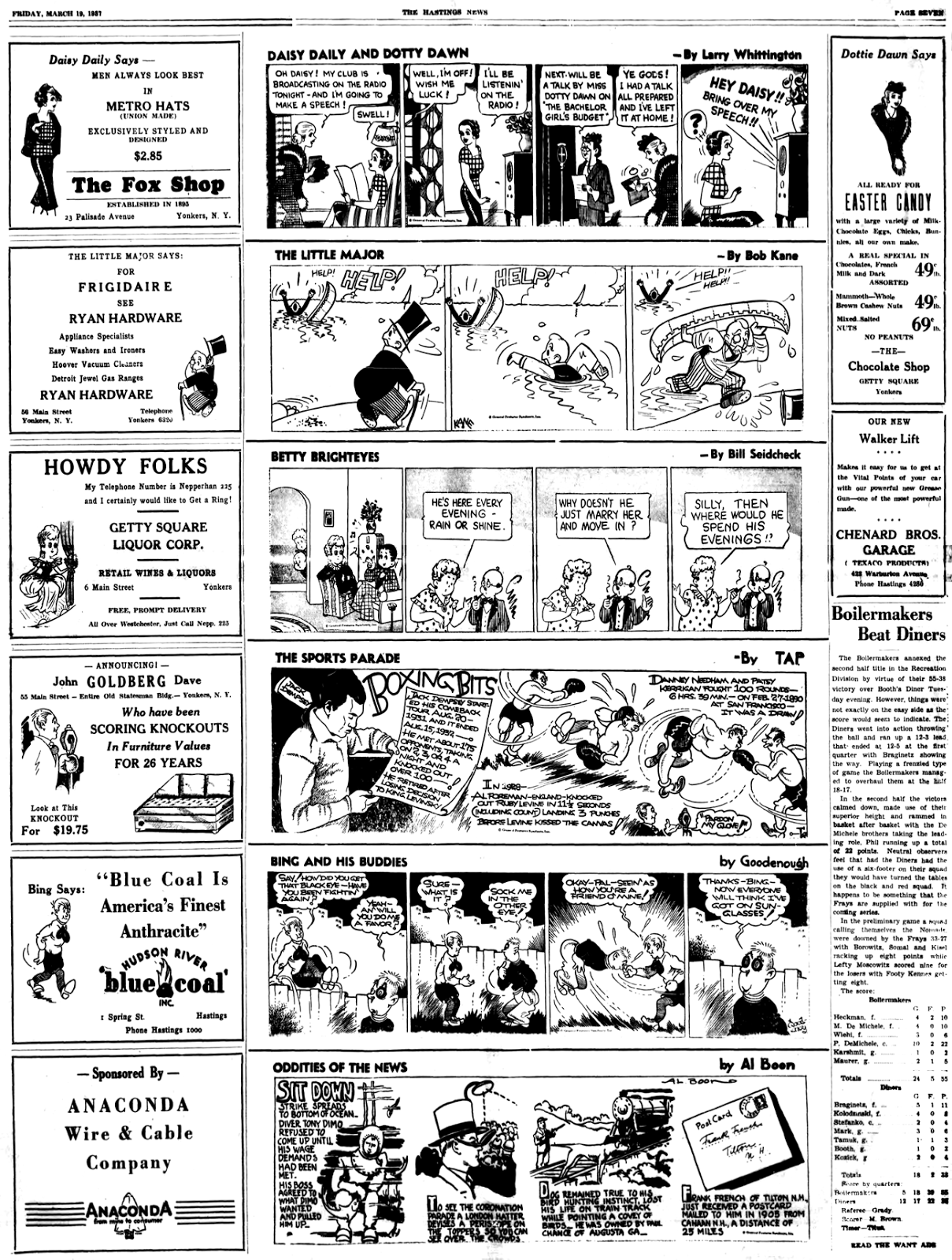 Stripper's Guide The Comic Strip Series of General Features Syndicate