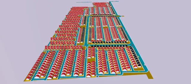 contoh site plan taman