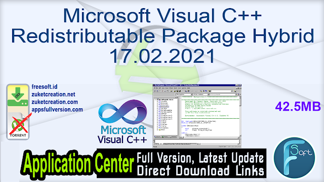Microsoft Visual C++ Redistributable Package Hybrid 17.02.2021 Microsoft Visual C++ Redistributable Package Hybrid 17.02.2021