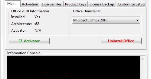 Cara aktivasi microsoft office 2010 secara permanen