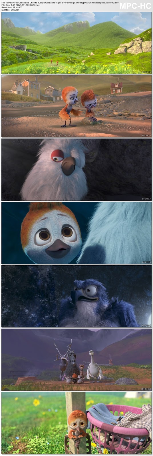 Capturas de la película.