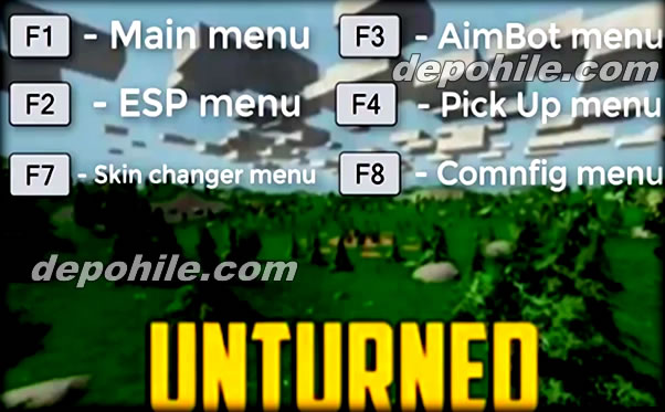 Unturned 3.23.9.1 ESP,Aimbot,Sekme Hile Mayıs 2018 Bypass