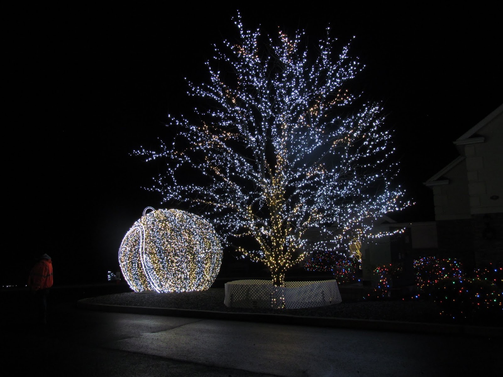 Christmas light at Stonehenge